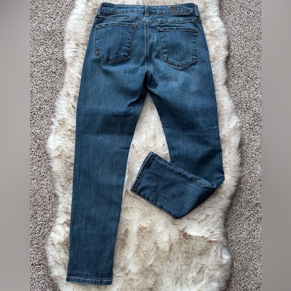 Women’s Kut from the Kloth Classic Denim Straight Leg Jeans Sz 6 - Picture 4 of 4